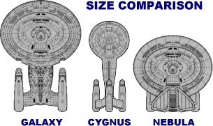 IMAGE SOURCE: Galaxy and Nebula scale comparison schematics provided by Gilso Star Trek Schematics
