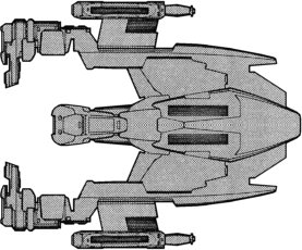 IMAGE SOURCE: FASA Star Trek Role Playing Game supplement #2301: Star Trek Starship Tactical Combat Simulator - Klingon Ship Recognition Manual
