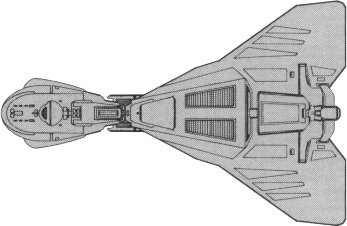 IMAGE SOURCE: FASA Star Trek Role Playing Game supplement #2301: Star Trek Starship Tactical Combat Simulator - Klingon Ship Recognition Manual