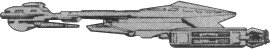 IMAGE SOURCE: FASA Star Trek Role Playing Game supplement #2301: Star Trek Starship Tactical Combat Simulator - Klingon Ship Recognition Manual