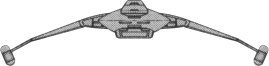 IMAGE SOURCE: FASA Star Trek Role Playing Game supplement #2301: Star Trek Starship Tactical Combat Simulator - Klingon Ship Recognition Manual