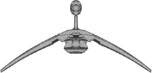 IMAGE SOURCE: FASA Star Trek Role Playing Game supplement #2301: Star Trek Starship Tactical Combat Simulator - Klingon Ship Recognition Manual