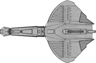 IMAGE SOURCE: FASA Star Trek Role Playing Game supplement #2301: Star Trek Starship Tactical Combat Simulator - Klingon Ship Recognition Manual