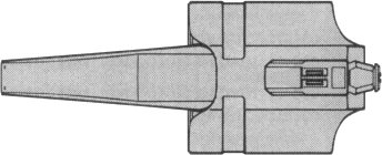 IMAGE SOURCE: FASA Star Trek Role Playing Game supplement #2301: Star Trek Starship Tactical Combat Simulator - Klingon Ship Recognition Manual