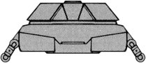 IMAGE SOURCE: FASA Star Trek Role Playing Game supplement #2301: Star Trek Starship Tactical Combat Simulator - Klingon Ship Recognition Manual
