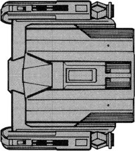 IMAGE SOURCE: FASA Star Trek Role Playing Game supplement #2301: Star Trek Starship Tactical Combat Simulator - Klingon Ship Recognition Manual