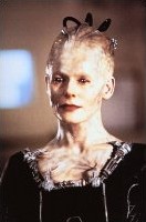 The Borg Queen: menacing ruler of the galaxy's ultimate evil, or just a horny bitch with a taste for kink and fetish?