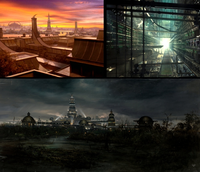 The capitol city of Cardassia Prime, during Cardassia's alliance with The Dominion.