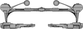 IMAGE SOURCE: FASA Star Trek Role Playing Game supplement #2303: Star Trek Starship Tactical Combat Simulator - Romulan Ship Recognition Manual