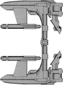IMAGE SOURCE: FASA Star Trek Role Playing Game supplement #2303: Star Trek Starship Tactical Combat Simulator - Romulan Ship Recognition Manual