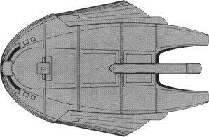 IMAGE SOURCE: FASA Star Trek Role Playing Game supplement #2303: Star Trek Starship Tactical Combat Simulator - Romulan Ship Recognition Manual