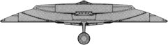 IMAGE SOURCE: FASA Star Trek Role Playing Game supplement #2303: Star Trek Starship Tactical Combat Simulator - Romulan Ship Recognition Manual